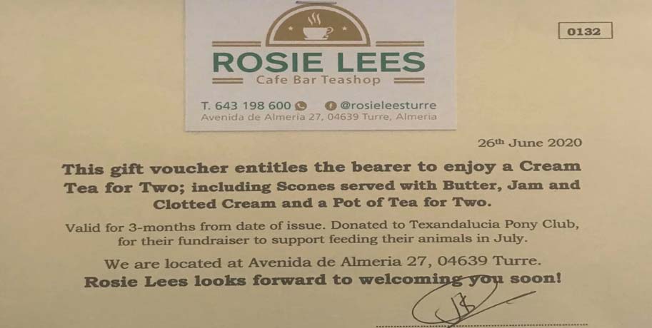 Afternoon Tea for Two at Rosie Lees